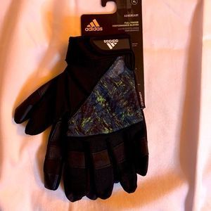 New Adidas  Full Finger  Performance Gloves  Black  XL AEROREADY